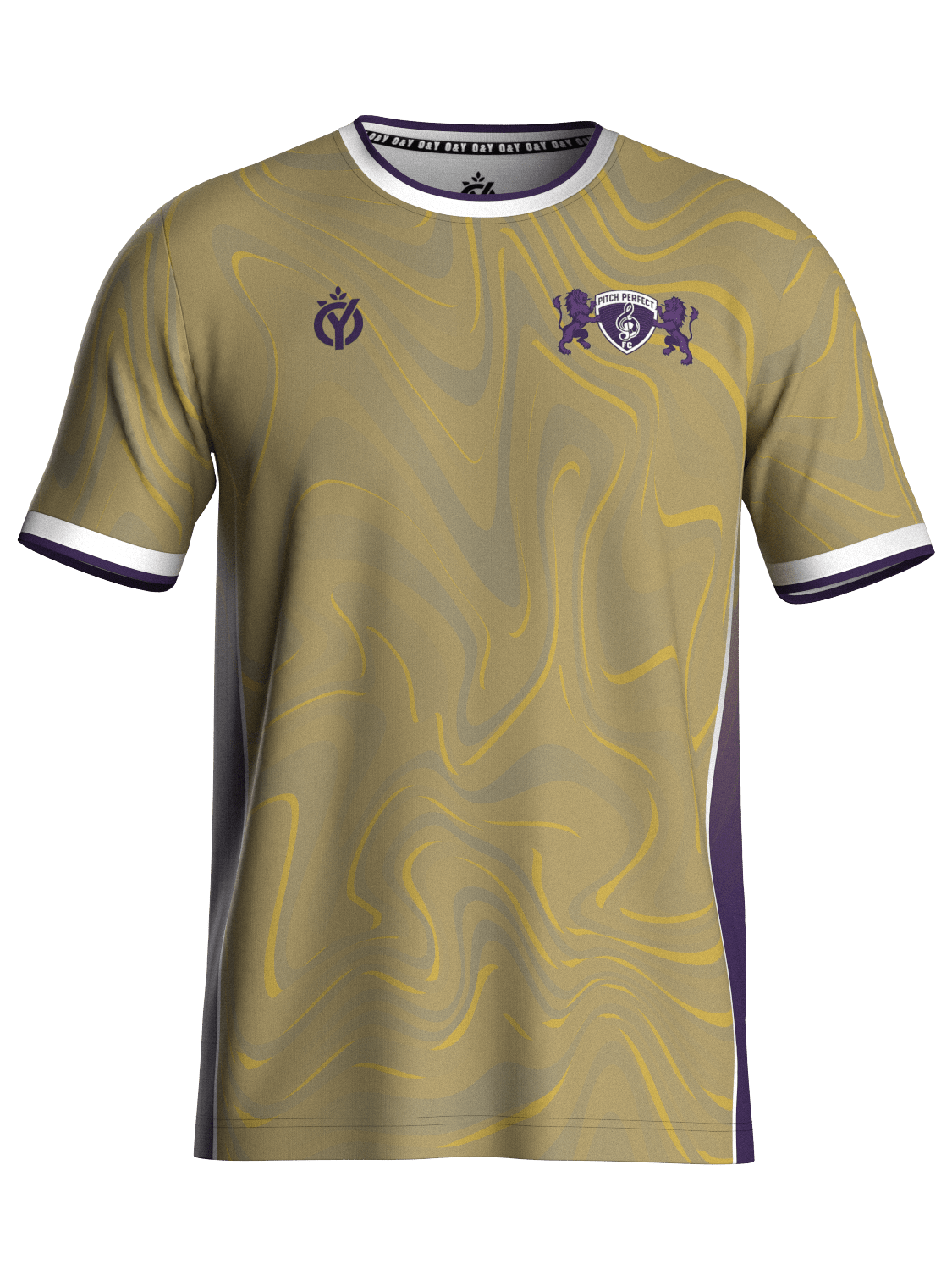 Pitch Perfect FC - Sons of Pitches Jersey-Olive & York