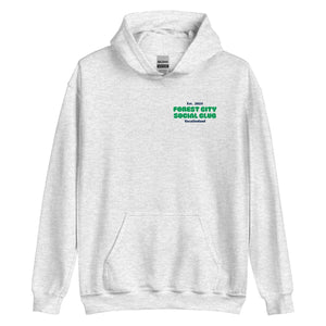 Portland Maine Forest City Social Club Unisex Hoodie-Olive & York