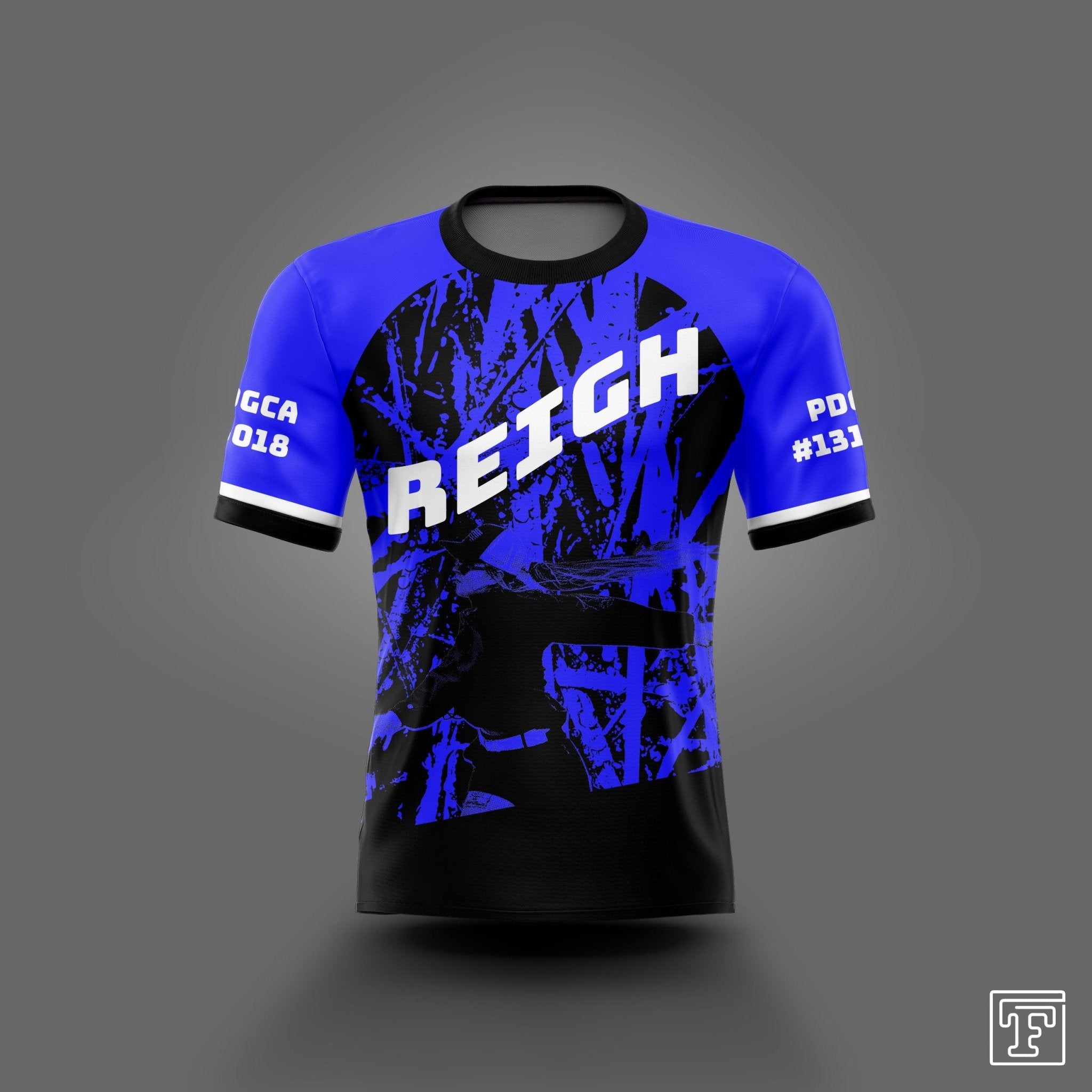Reigh Disc Golf Jersey-Olive & York