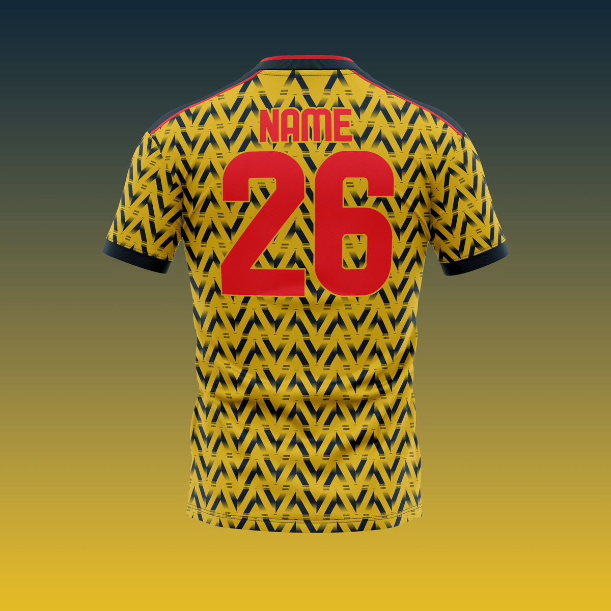 Retro Bruised Banana Jersey-Olive & York