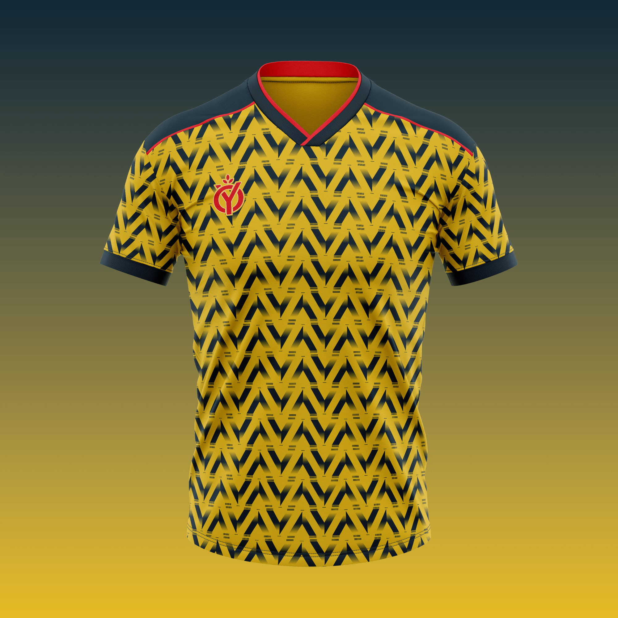 Retro Bruised Banana Jersey-Olive & York