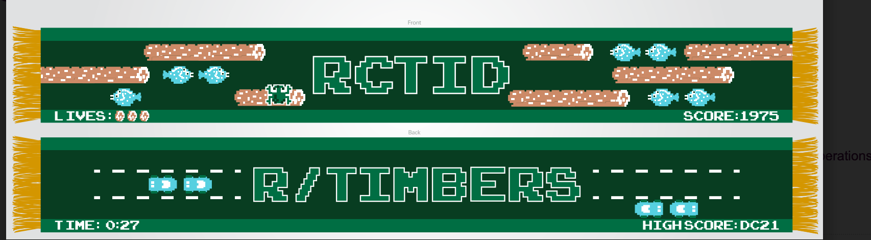r/timbers Scarf-Olive & York