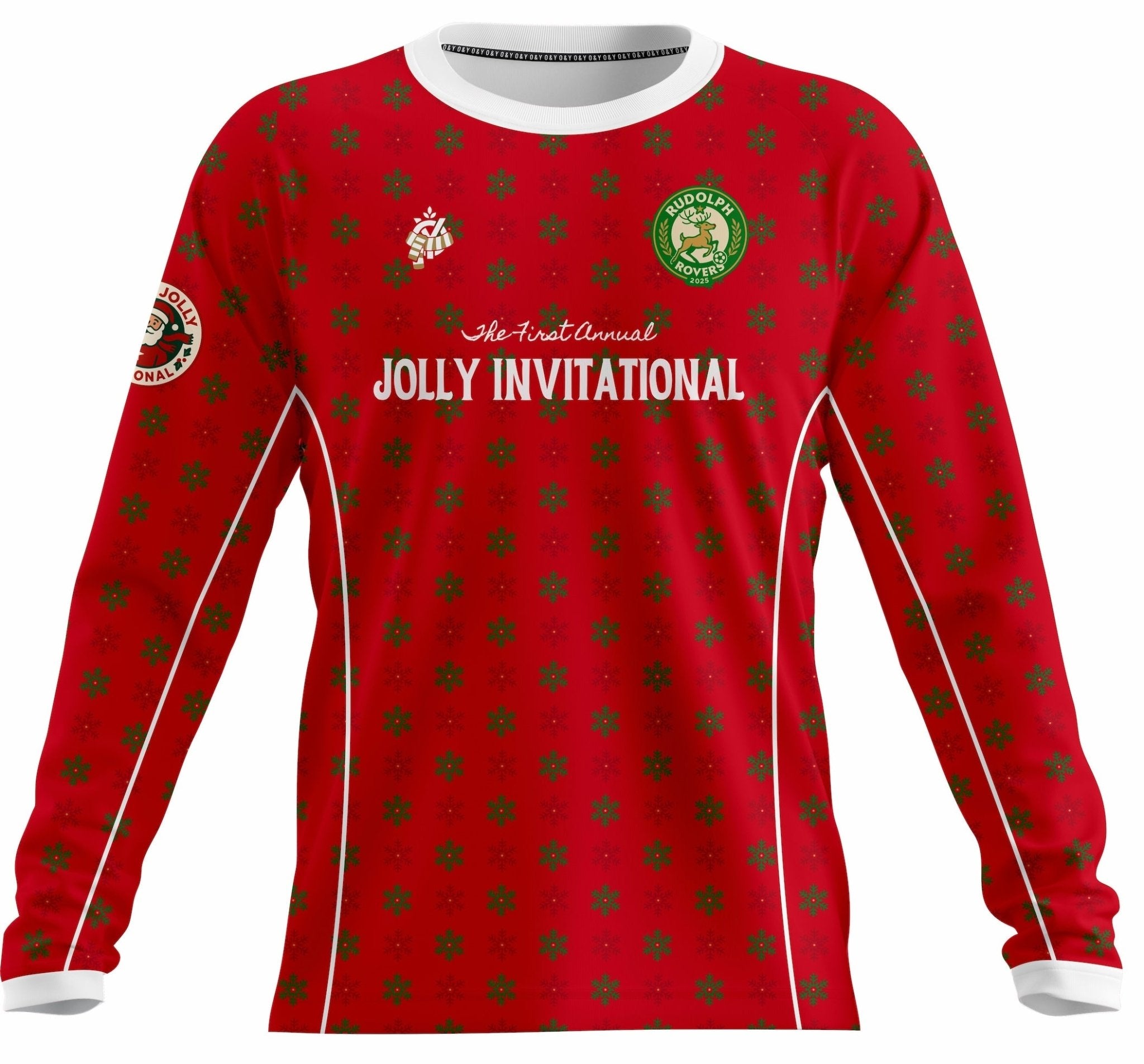 Rudolph Rovers Holiday Jersey-Olive & York