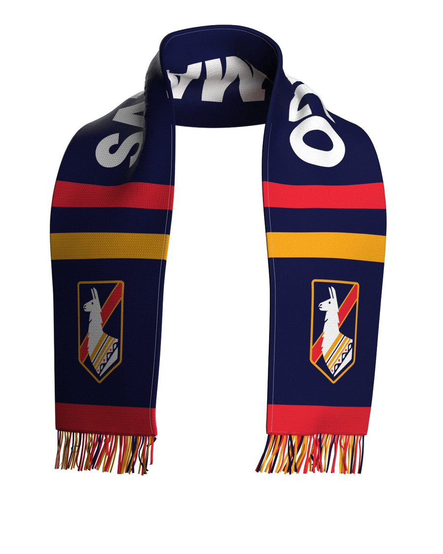 San Diego Llama FC Knit Scarf PRE-ORDER-Olive & York