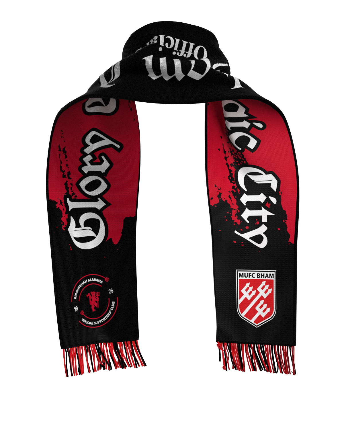 MUFC BHAM - scarf (pre-sale)