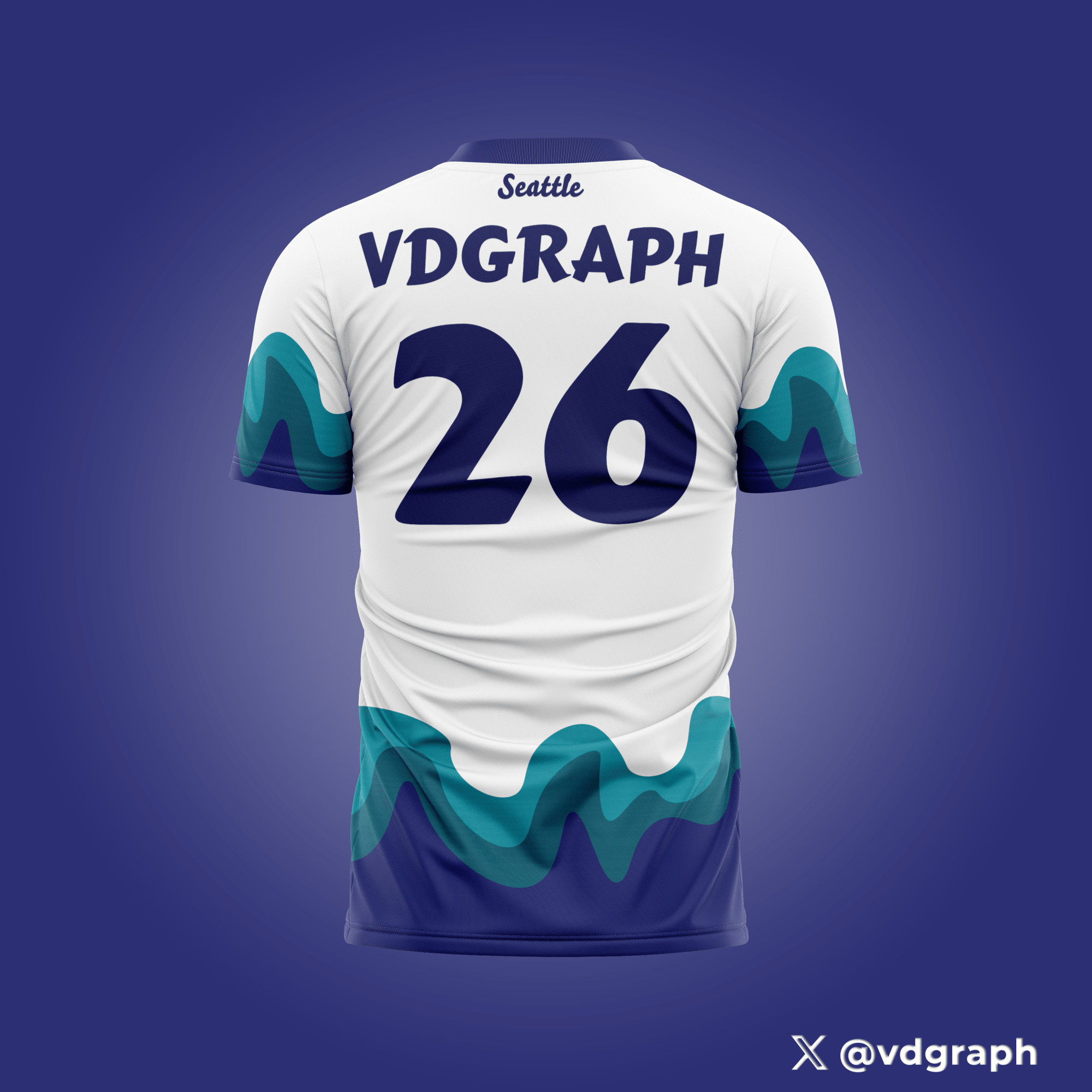 Seattle Host City Jersey-Olive & York
