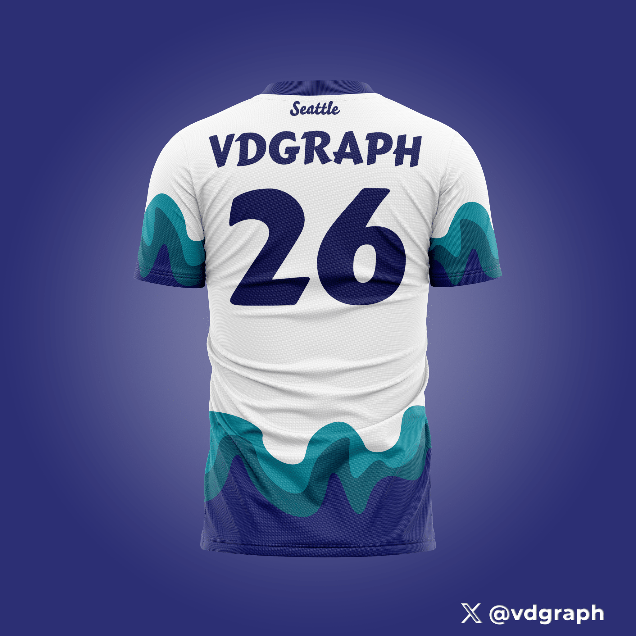Seattle Host City Jersey-Olive & York