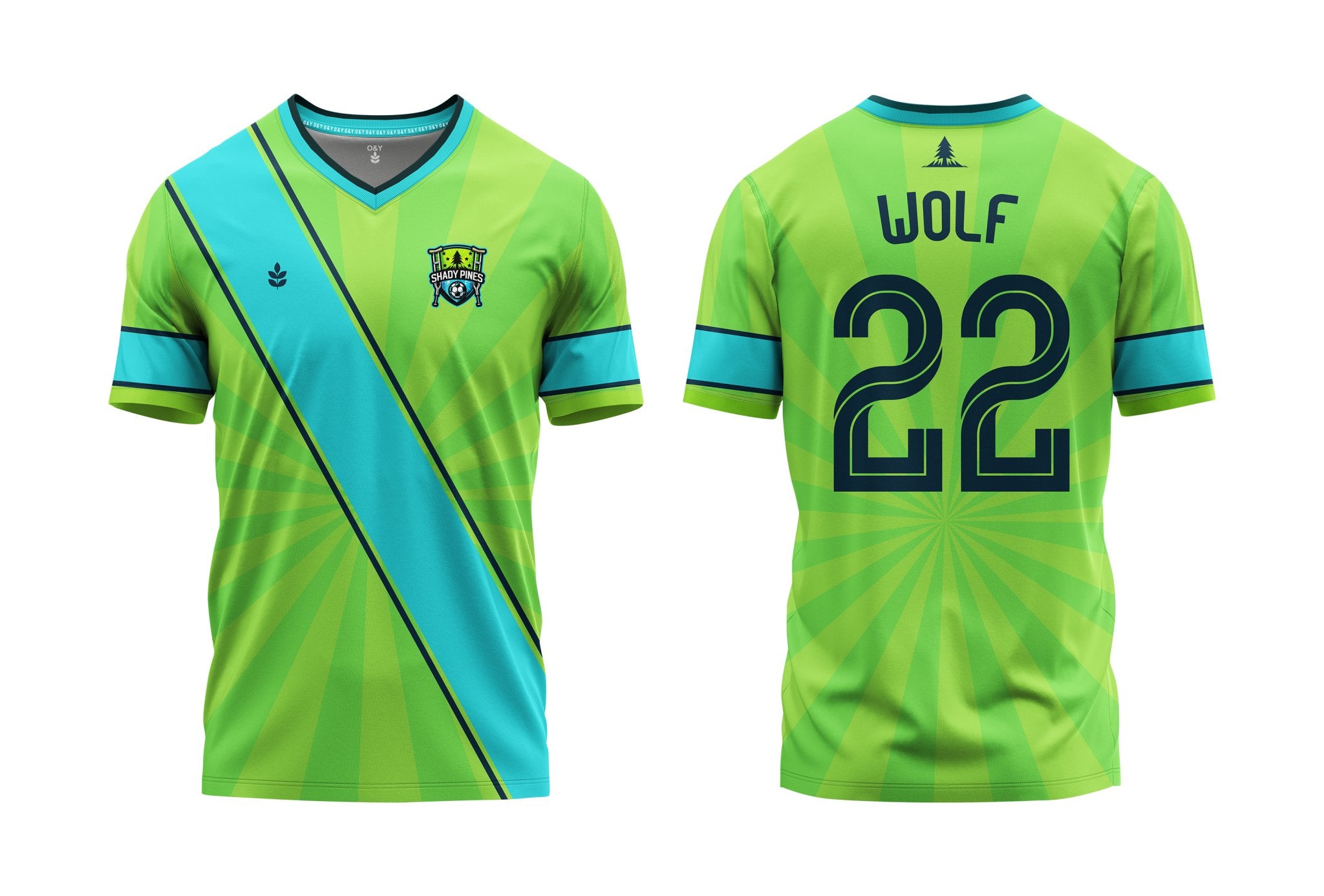 Shady Pines Jerseys-Olive & York