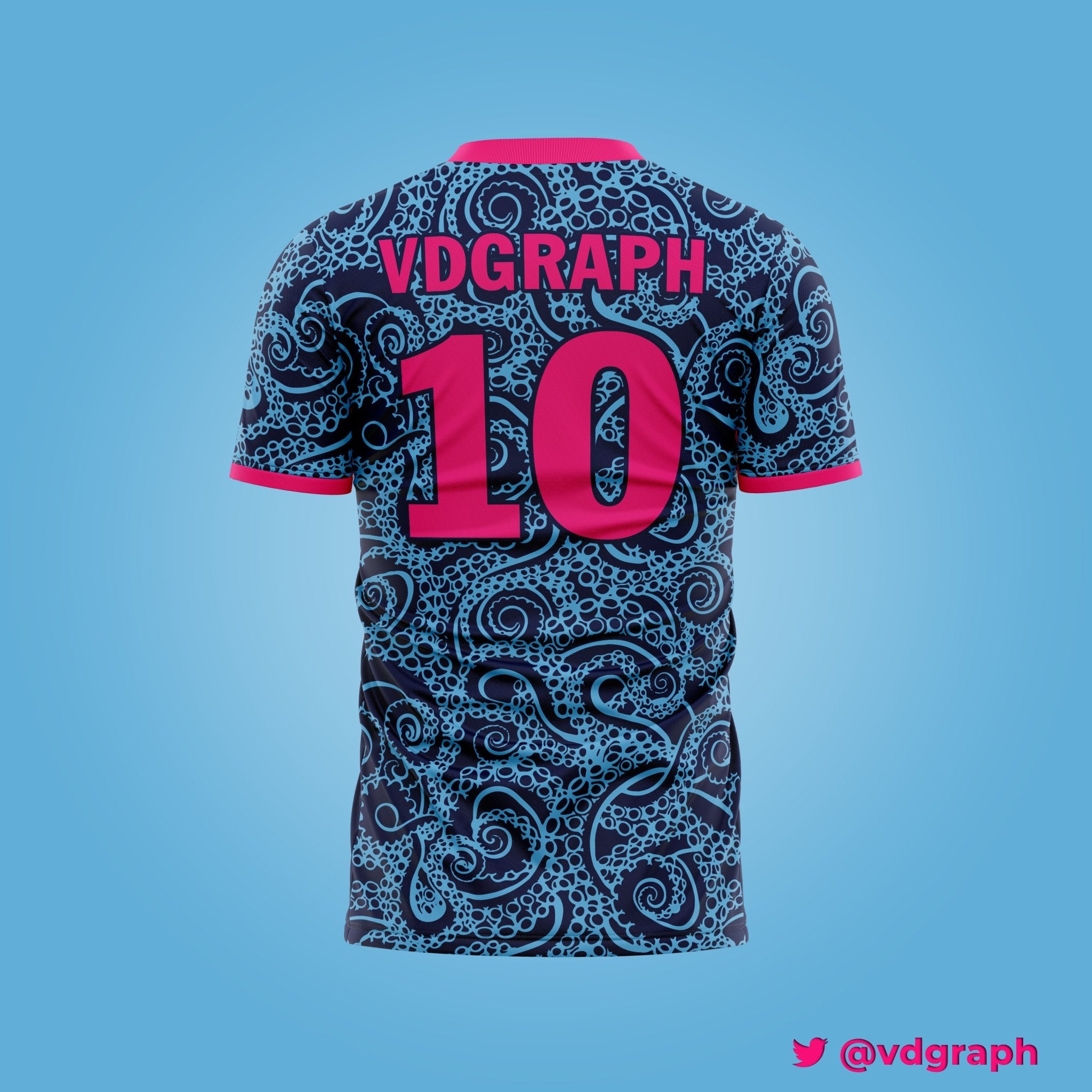 Sharktopus FC Jersey-Olive & York