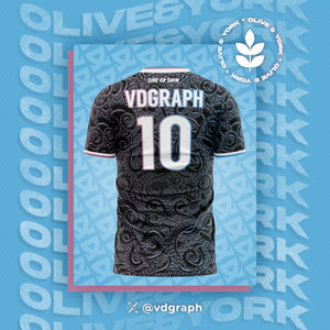 Sharktopus FC Limited Edition '25 Open Cup Jersey-Olive & York