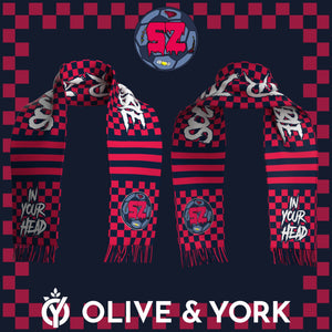 Soccer Zombie Scarf-Olive & York