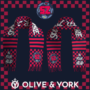 Soccer Zombie Scarf Bulk-Olive & York