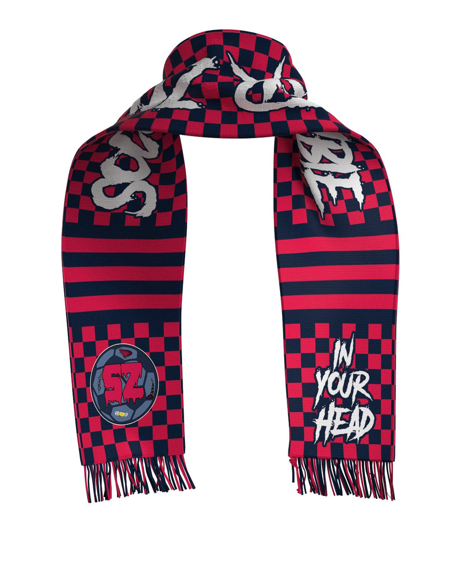 Soccer Zombie Scarf Bulk-Olive & York