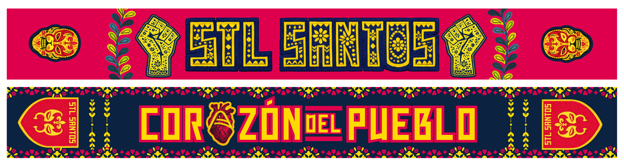 STL Santos 2026 Scarf-Olive & York