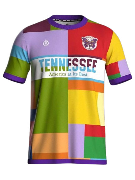 Tennessee "Coat of Many Colors" Tribute Jersey-Olive & York