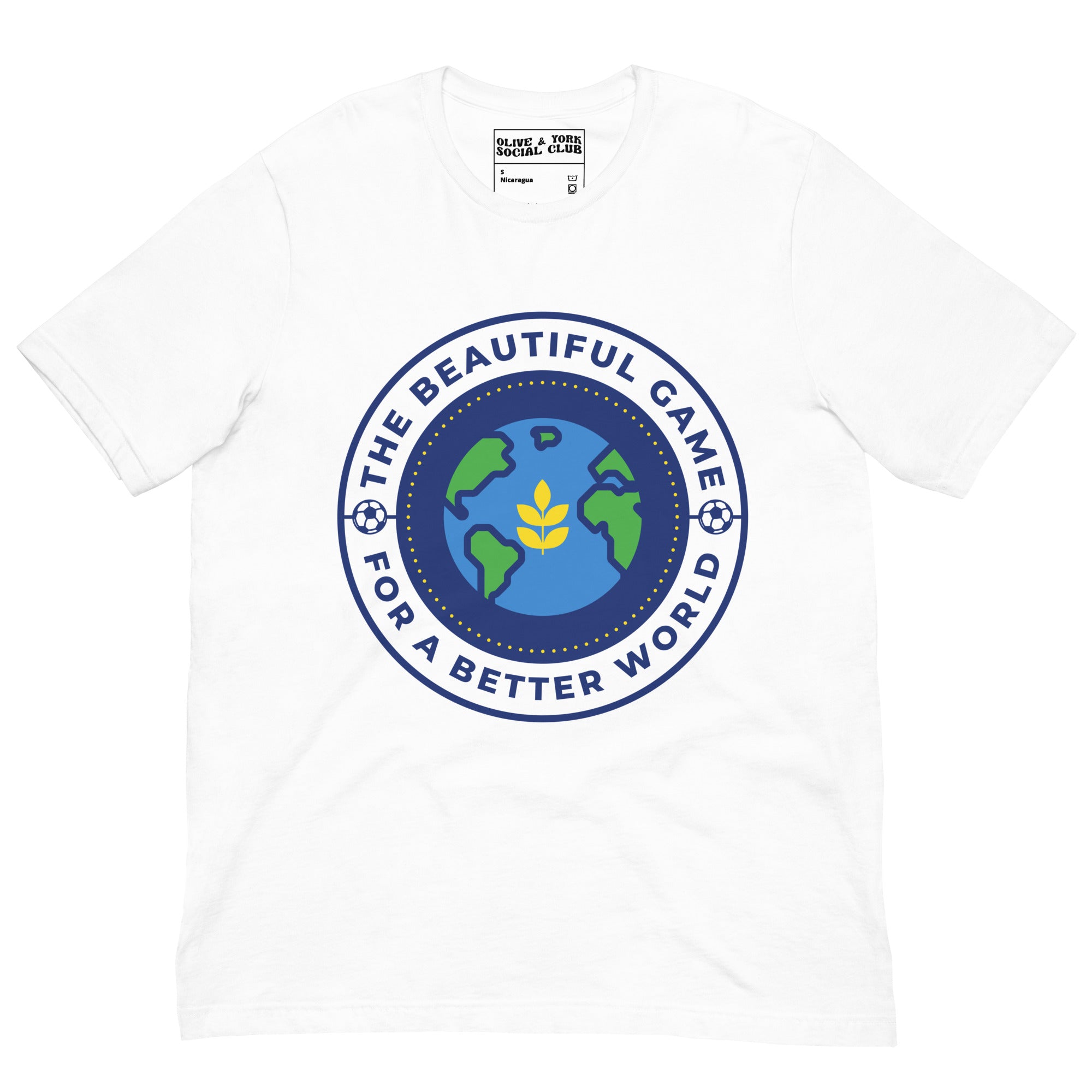 The Beautiful Game For A Better World Unisex T-shirt-T-SHIRT-Olive & York