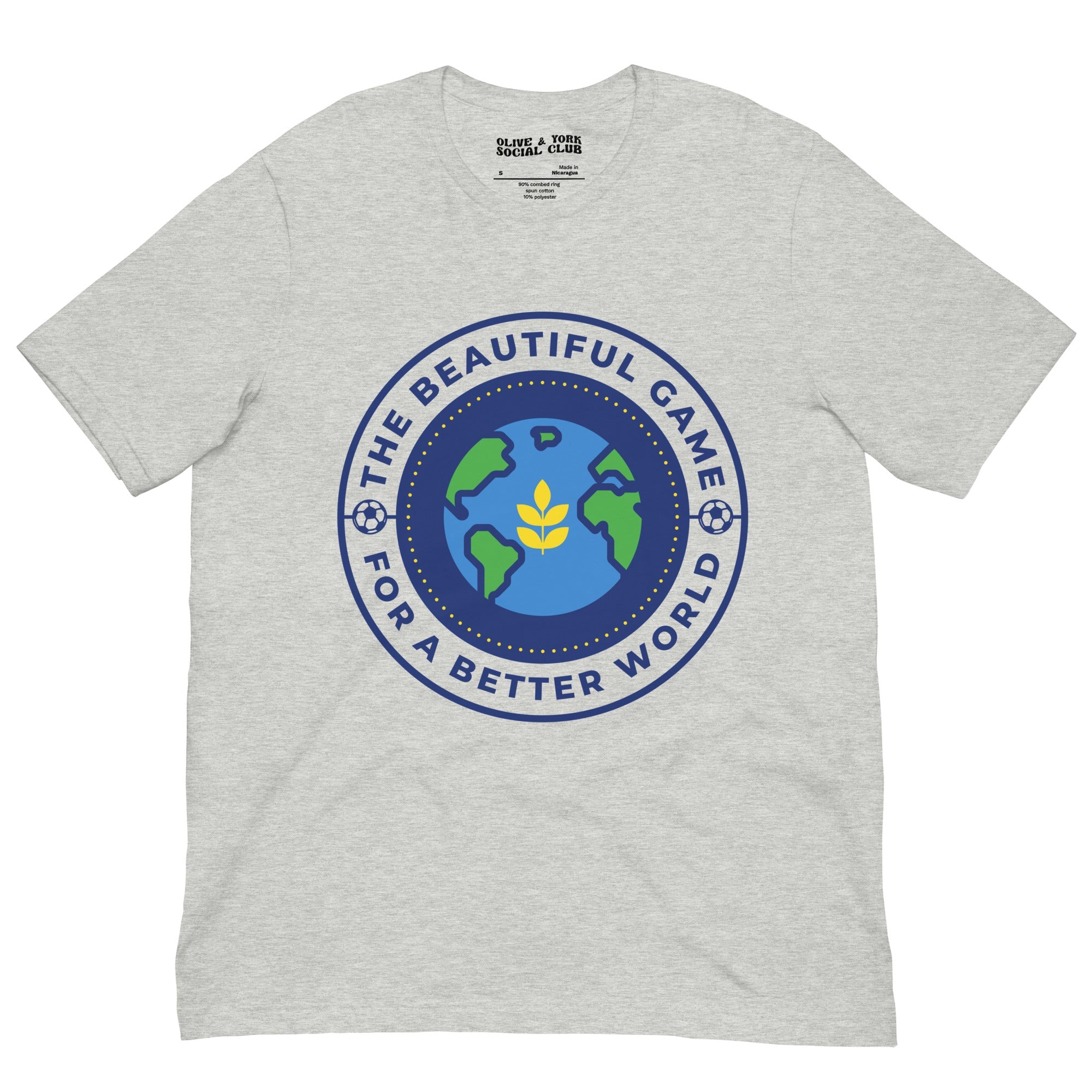 The Beautiful Game For A Better World Unisex T-shirt-T-SHIRT-Olive & York