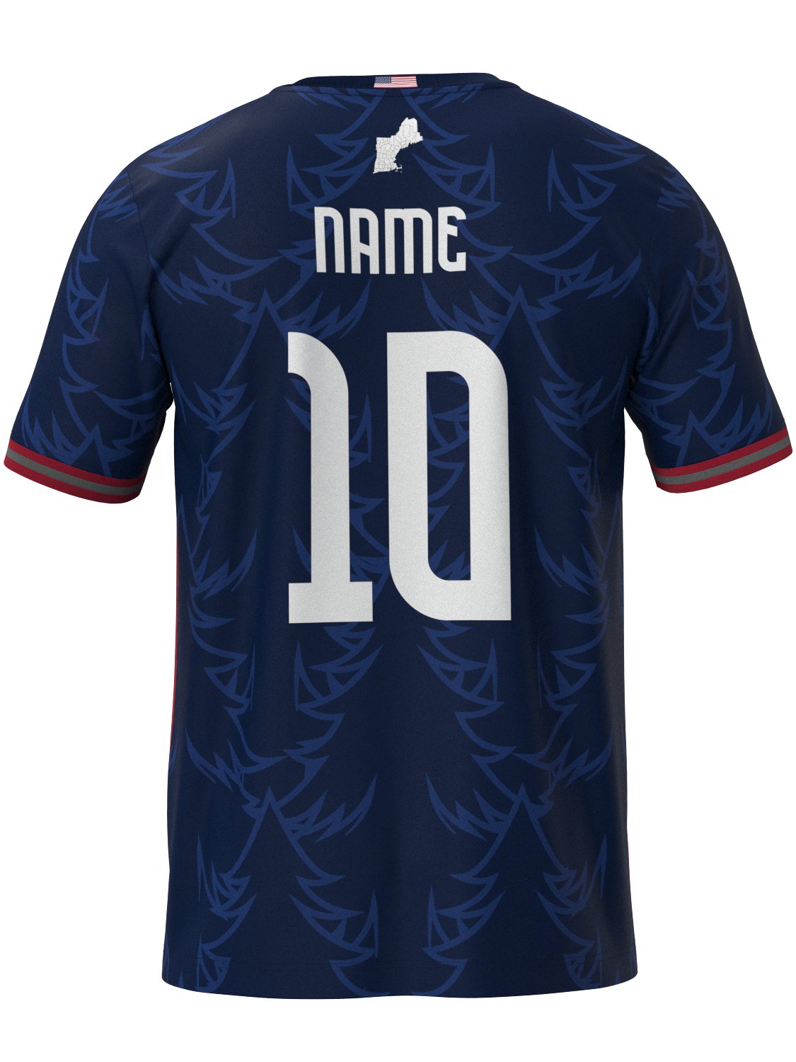 The Blazing Musket "Rooted in New England" Jersey-Olive & York