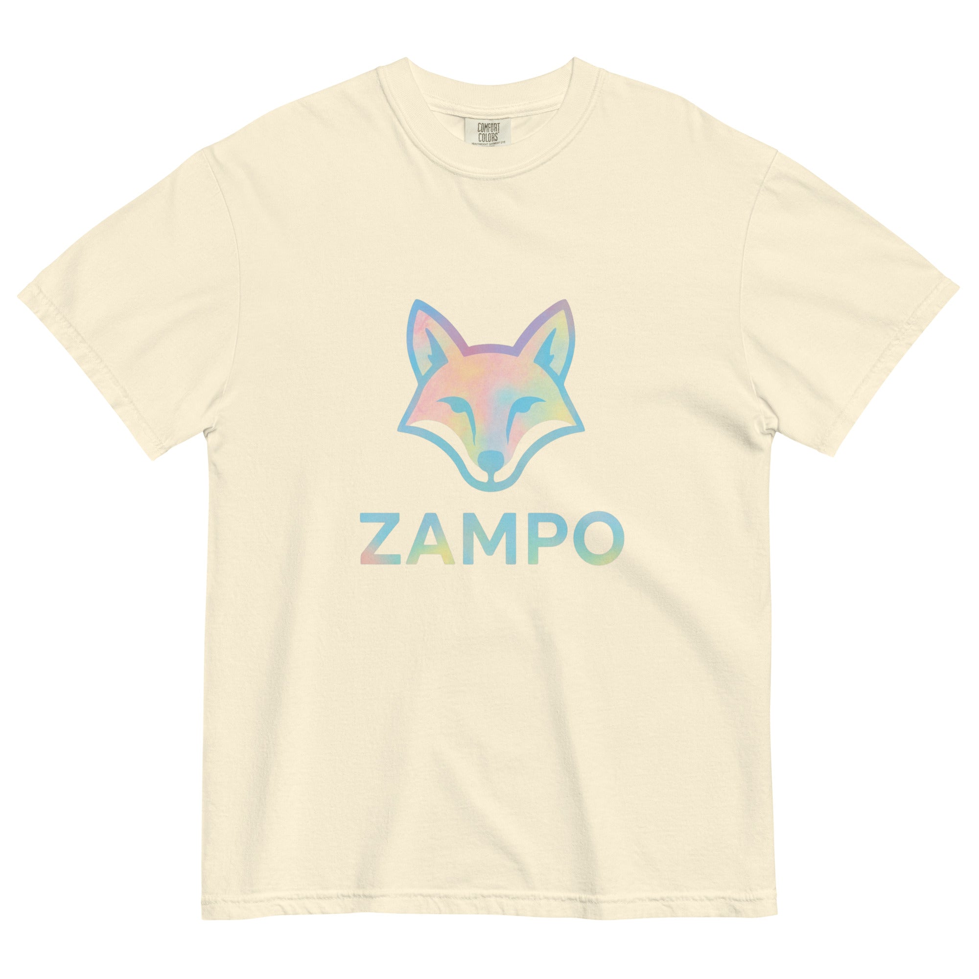 Zampo Unisex garment-dyed heavyweight t-shirt-Olive & York