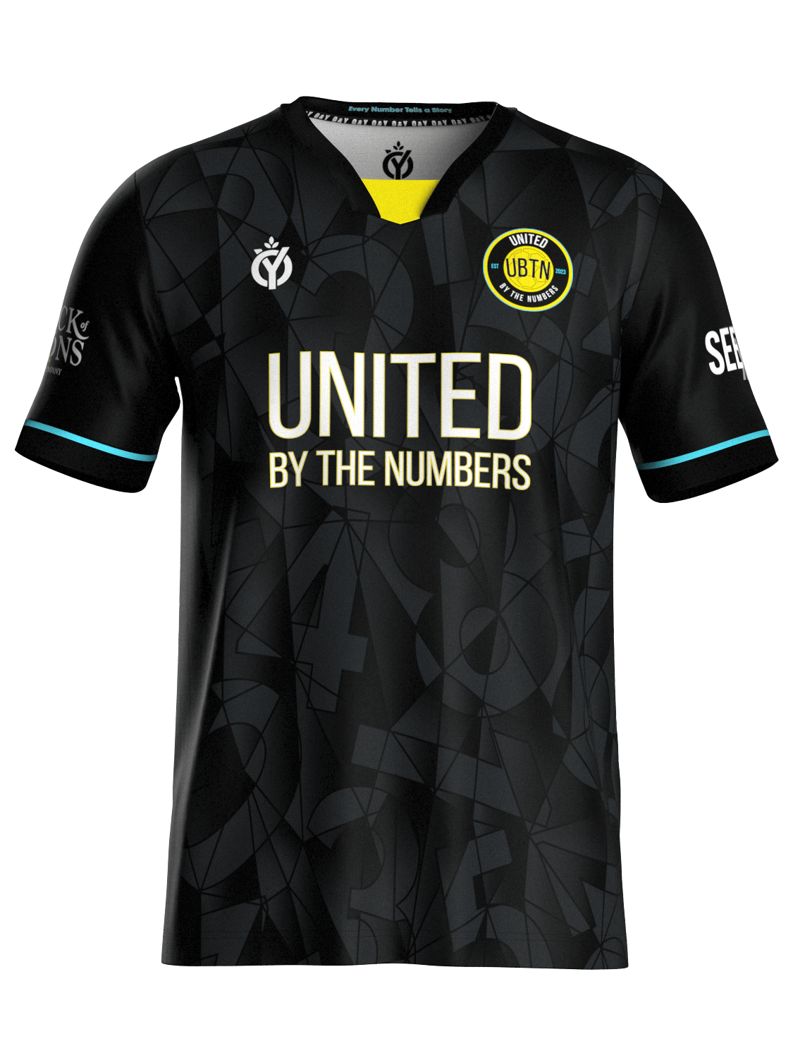 United by the Numbers jersey-Olive & York