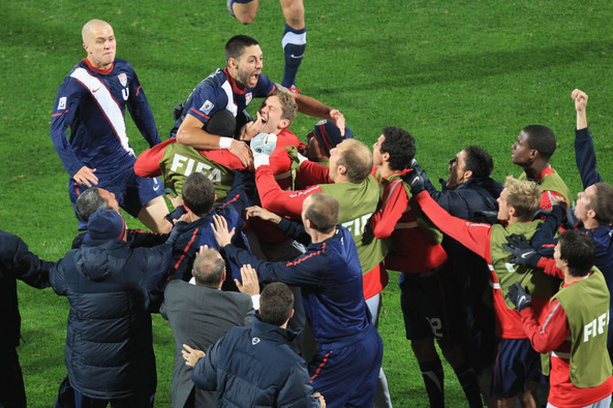 United States Soccer Fan Jersey-Olive & York