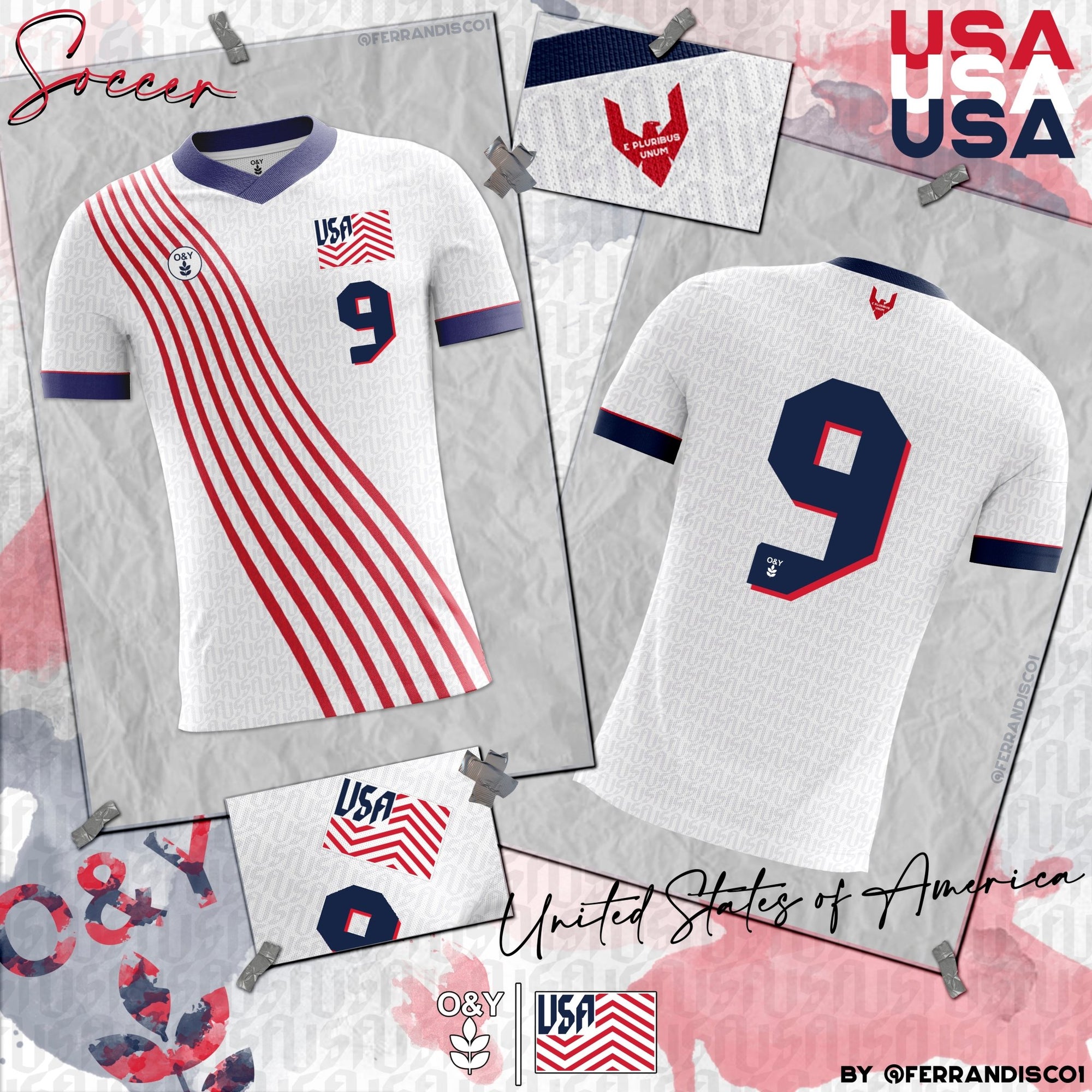 USA E Pluribus Unum Kit-Olive & York