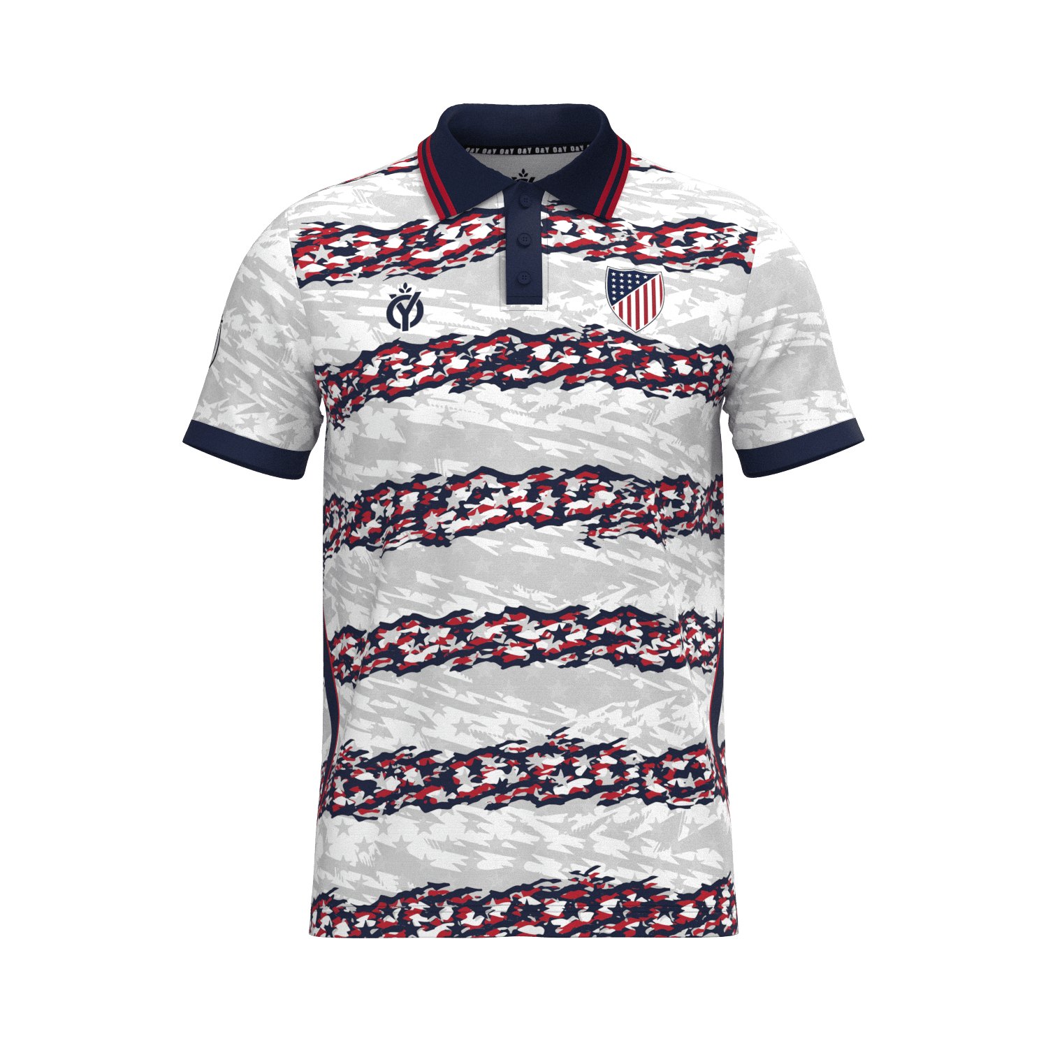 USA Sparkling Jersey-Olive & York