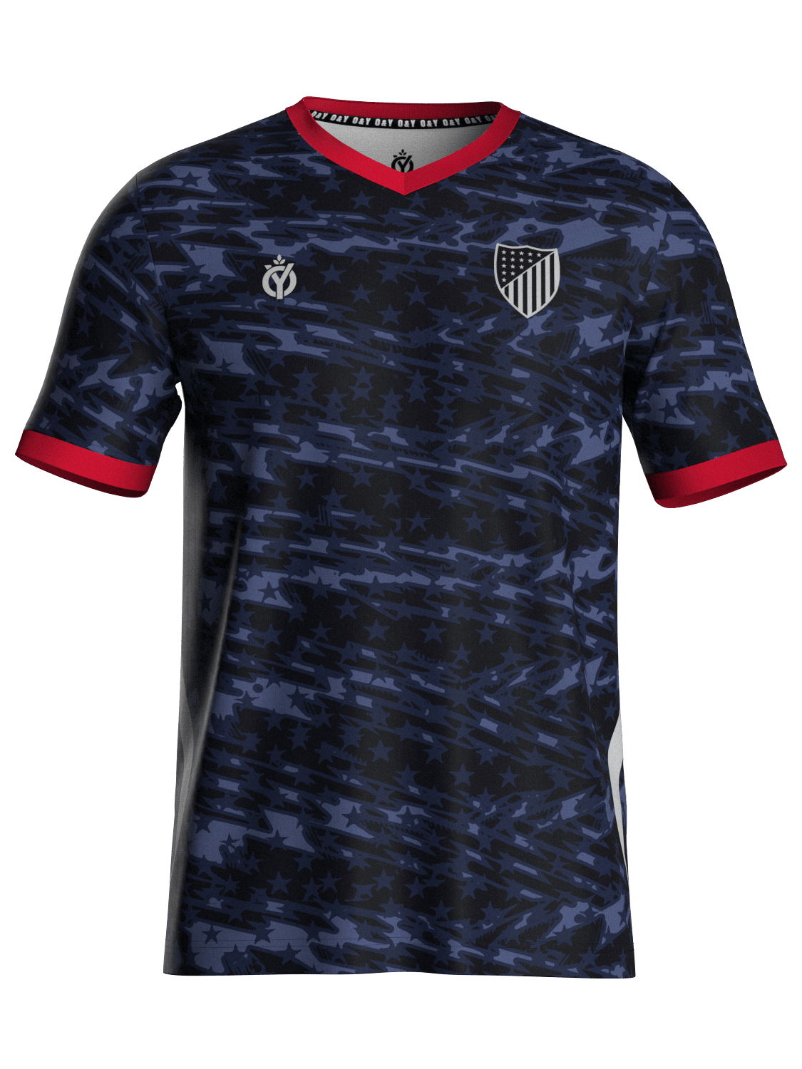 USA Sparkling Navy-Olive & York