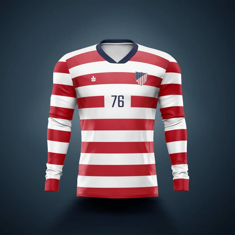 USA Waldo Long-Sleeve Jersey-Olive & York
