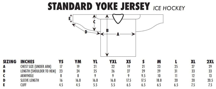 Utah Yetis Hockey Jersey PRE-ORDER-Olive & York