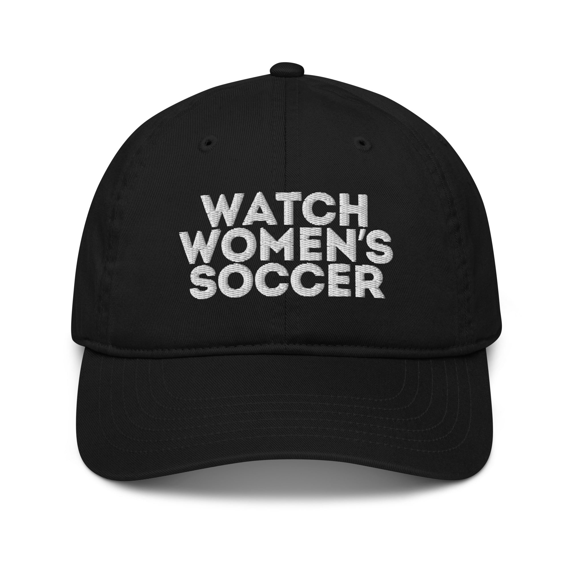 Watch Women's Soccer Organic Hat-Olive & York