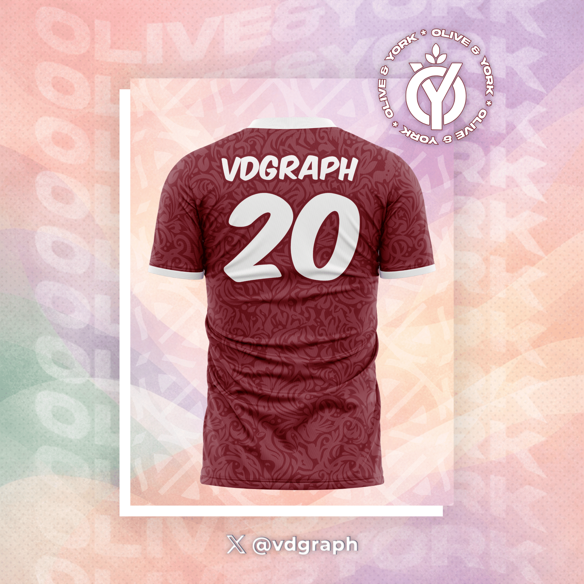 Winery Tapestry Jersey-Olive & York