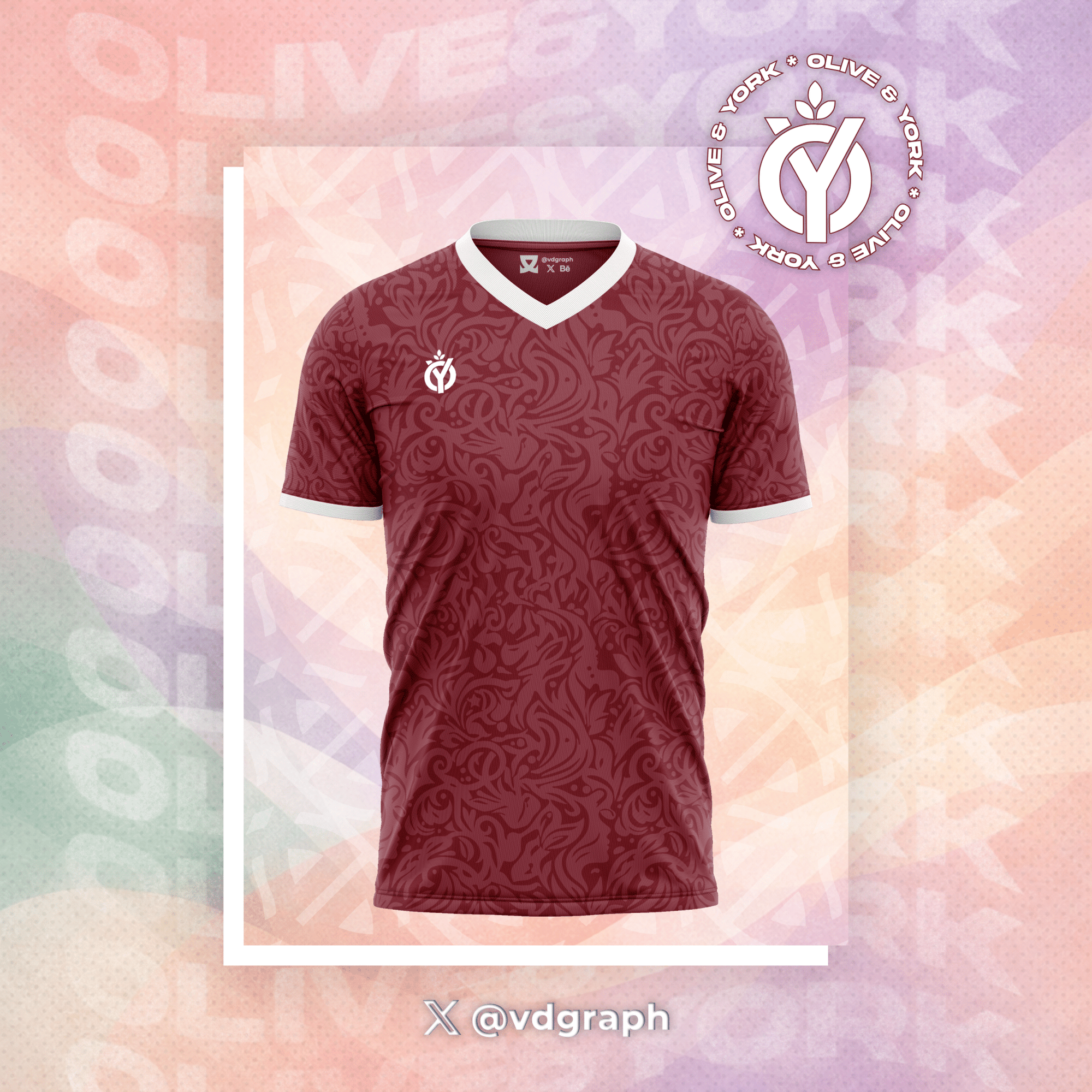 Winery Tapestry Jersey-Olive & York