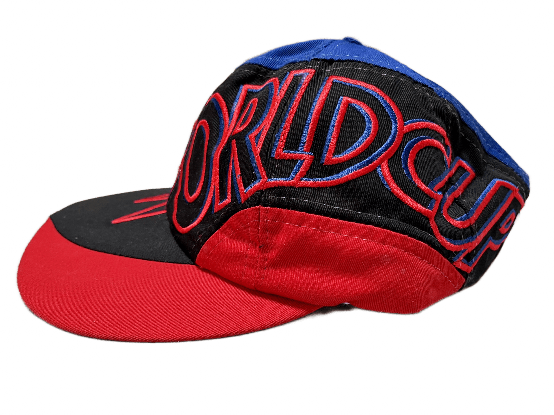 World Cup 1994 Vintage The Game Big Logo Retro Strapback Hat-Olive & York
