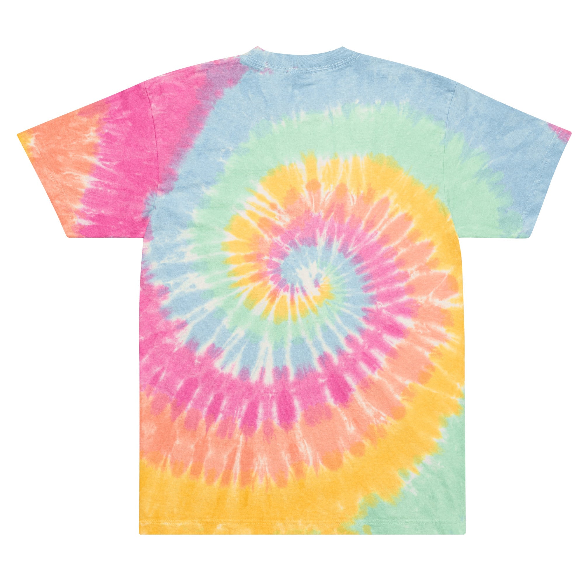 Zampo Oversized Tie-dye T-shirt-Olive & York