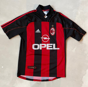 AC Milan 2001/02 Vintage Home Jersey-Olive & York