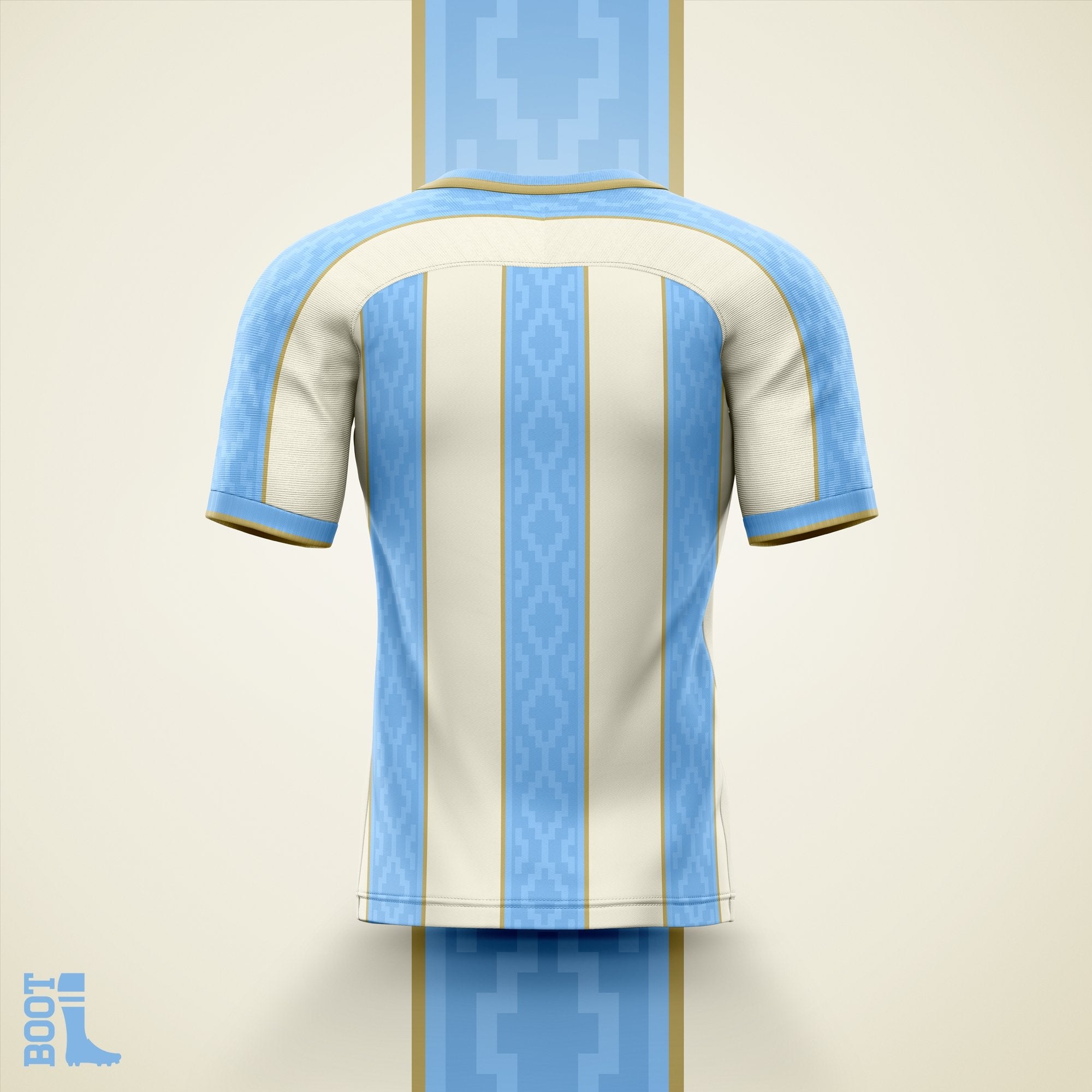 Argentina 3 Stars Jersey-Olive & York