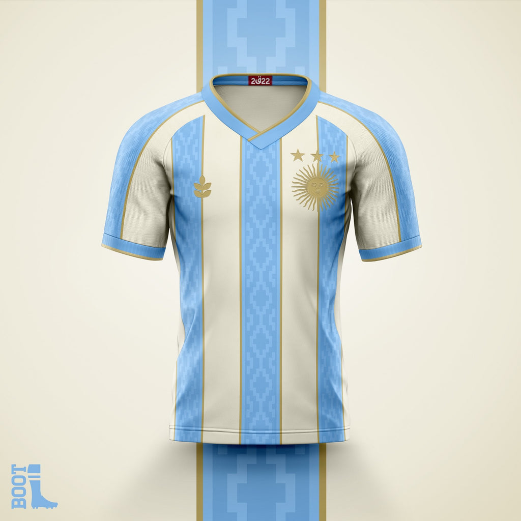 Argentina Champions Three Stars Julián Álvarez 9 Men Home Jersey