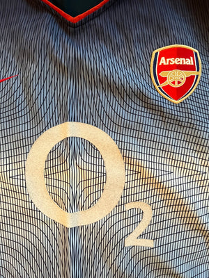 Arsenal 2003/04 Vintage Third Jersey - Size XL-Olive & York