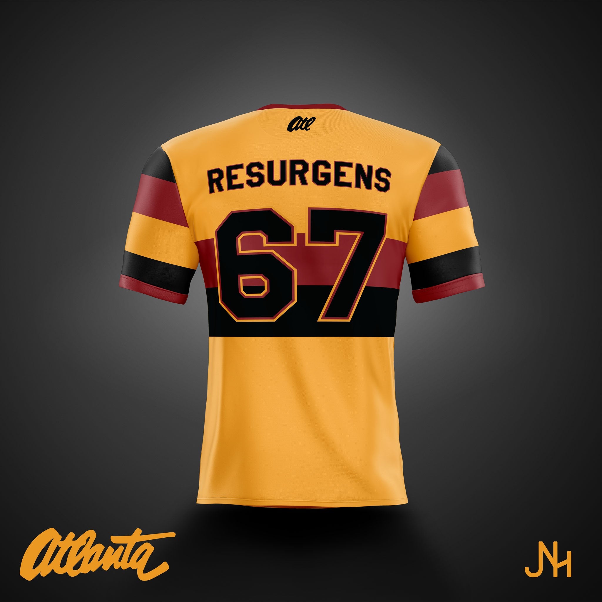 Atlanta History Jersey-Olive & York