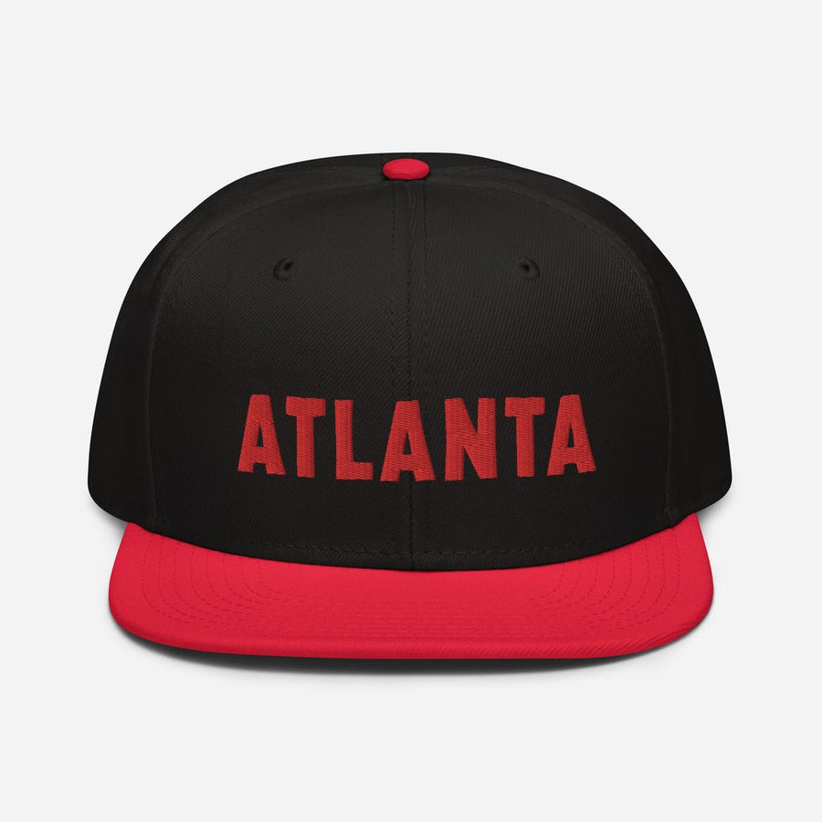 Atlanta Script Snapback Hat-Olive & York