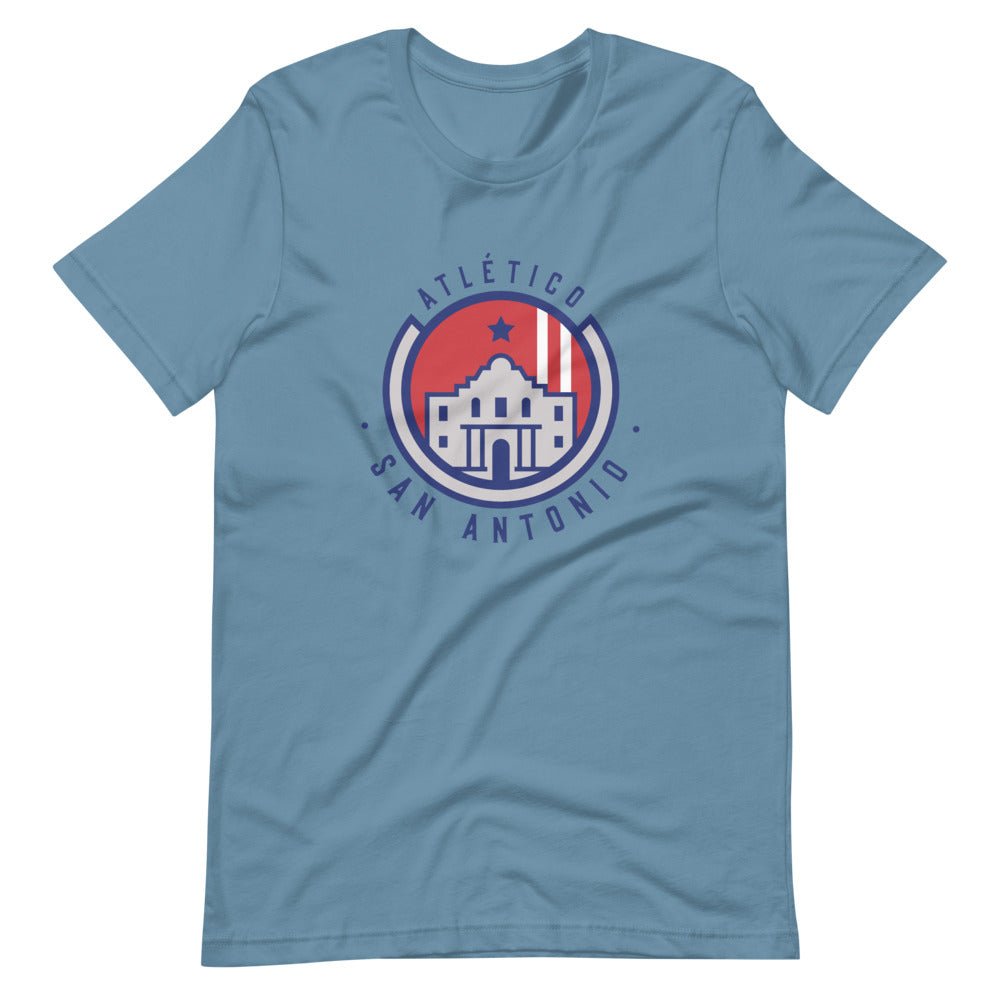 Atlético San Antonio Unisex T-Shirt-Olive & York