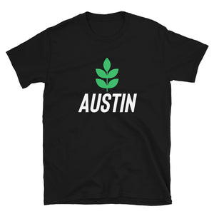 Austin O&Y Short-Sleeve Unisex T-Shirt-Olive & York