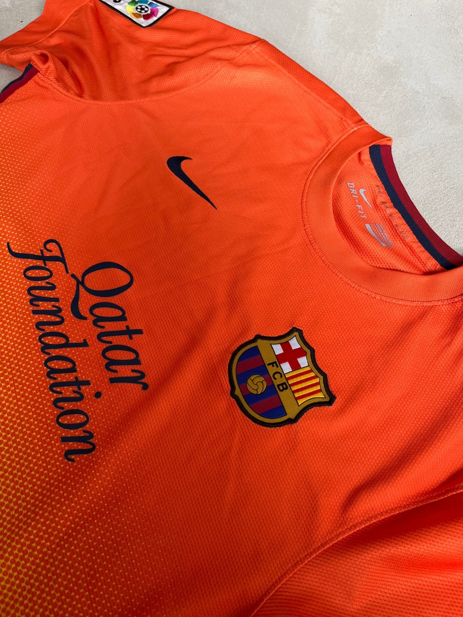 Barcelona 2012/13 Away Vintage Jersey-Olive & York