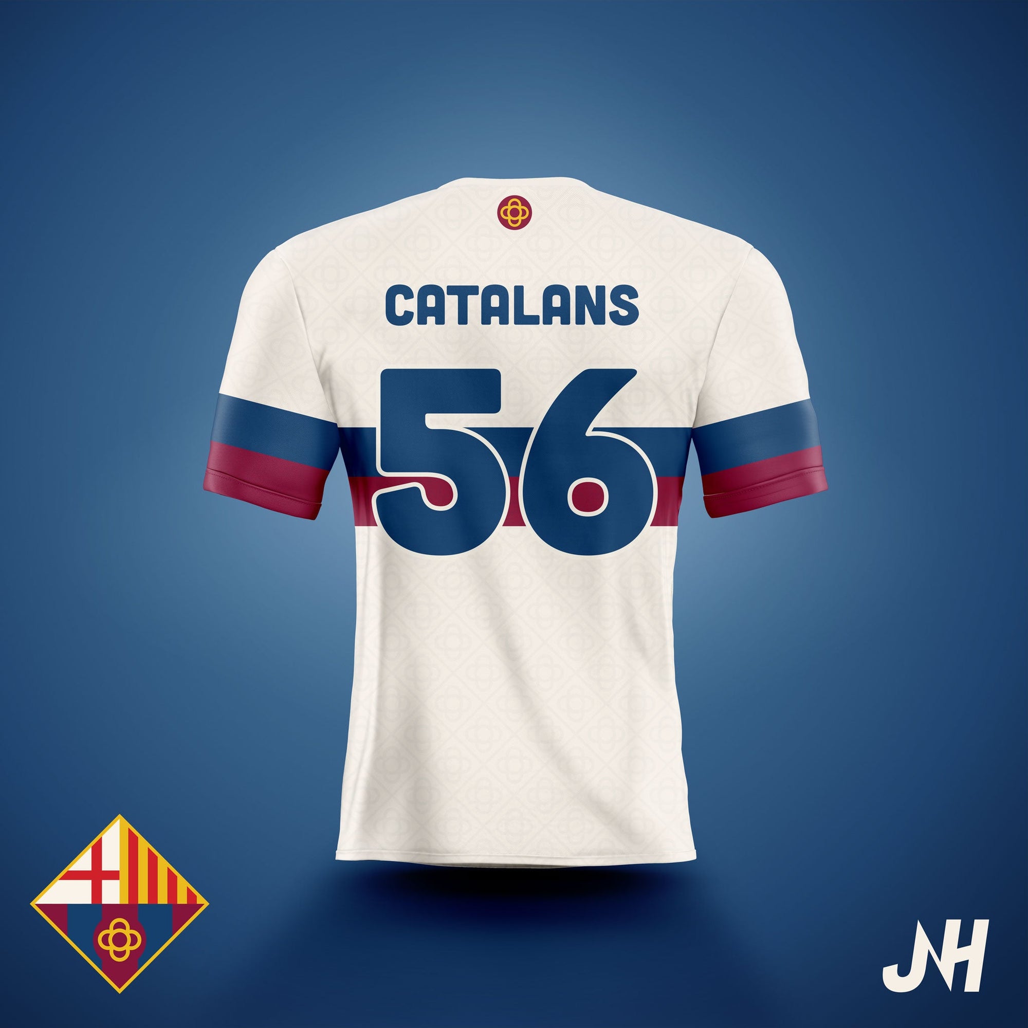 Barcelona Throwback Jersey-Olive & York