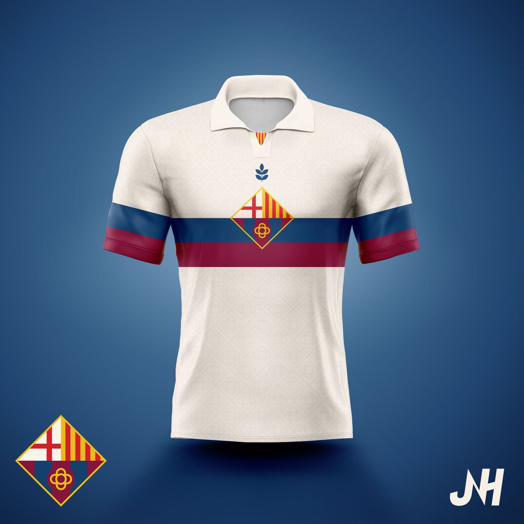 Barcelona Throwback Jersey-Olive & York