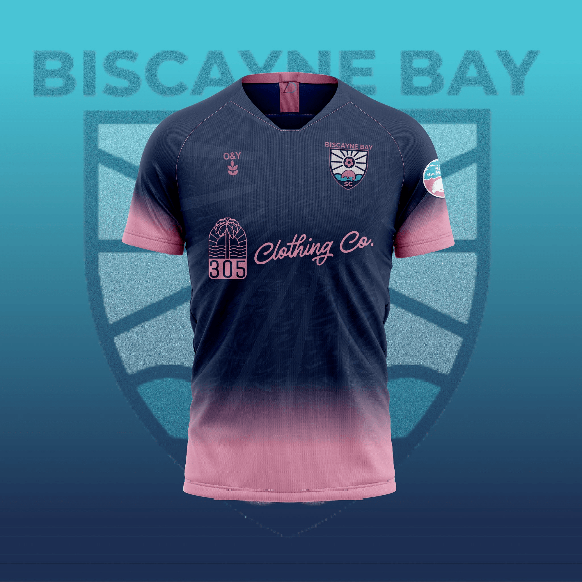 Biscayne Bay SC Third Kit-Olive & York