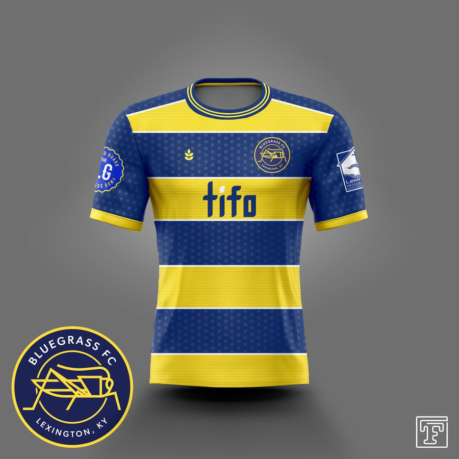 Bluegrass FC “Unite The Bluegrass” Charity Jersey PRE-ORDER-Olive & York