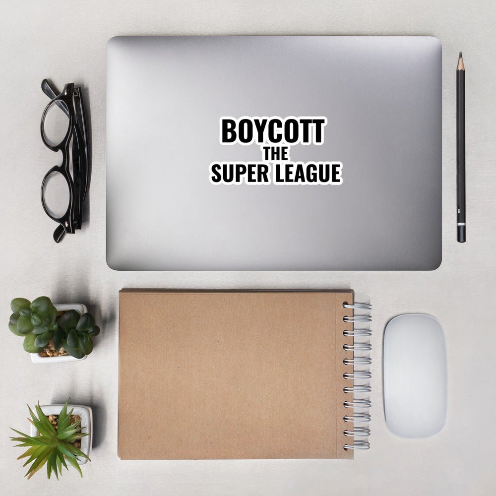 Boycott The Super League Stickers-Olive & York