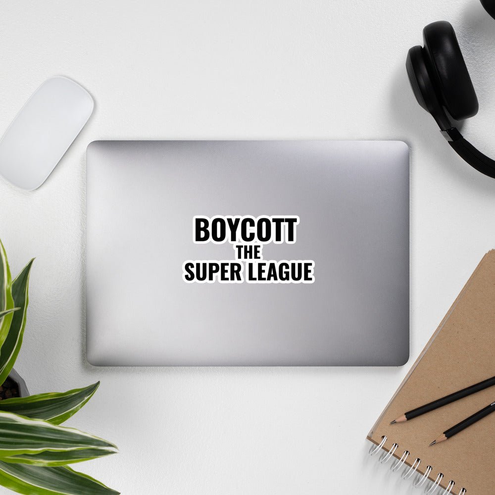 Boycott The Super League Stickers-Olive & York